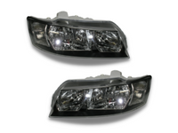 Head Lights for VZ Holden Commodore - Black - Spoilers and Bodykits Australia