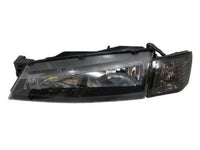 Head Lights & Corner  Indicator Lights for Nissan Silvia S14  200SX - Black (1996 - 1998 Models) - Spoilers And Bodykits Australia