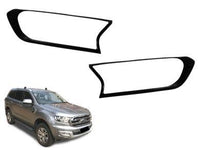 Headlight Surrounds for Ford Everest - Black (2015 - 2018 Models) - Spoilers And Bodykits Australia