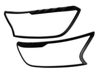 Headlight Surrounds for PX 3 Ford Ranger - Black (2018 - 2020) - Spoilers And Bodykits Australia