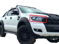 Headlight Surrounds for PX 2 Ford Ranger - Black (2015 - 2018) - Spoilers and Bodykits Australia