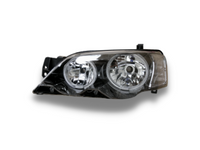 LED Angel Eye Head Lights for BA / BF XR Ford Falcon - Black - Spoilers and Bodykits Australia