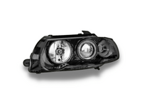 LED Angel Eye Head Lights for VX / VU Holden Commodore - Black - Spoilers and Bodykits Australia