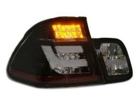 LED 3D Light Bar Tail Lights for BMW E46 318i  320i Sedan - Black (1998 - 2001 Models) - Spoilers And Bodykits Australia