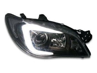 LED 3D Projector Head Lights for Subaru Impreza WRX GD - Black (2005 - 2007 Models) - Spoilers And Bodykits Australia