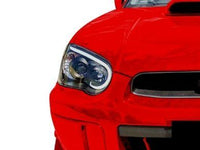 LED 3D Projector Head Lights for Subaru Impreza WRX  RX  STI  GD - Black (2003 - 2005 Models) - Spoilers And Bodykits Australia