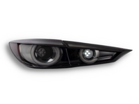 LED 3D Tail Lights for Mazda 3 with Sequential Indicators - Smoked Lens (2014 - 2018 Models) - Spoilers And Bodykits Australia