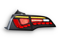 LED 3D Tail Lights for Tesla Model 3 with Sequential Indicators - Smoked Lens (2017 - 2022 Models) - Spoilers And Bodykits Australia