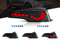 LED 3D Tail Lights for Tesla Model 3 with Sequential Indicators - Smoked Lens (2017 - 2022 Models) - Spoilers And Bodykits Australia