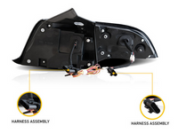 LED 3D Tail Lights for Tesla Model 3 with Sequential Indicators - Smoked Lens (2017 - 2022 Models) - Spoilers And Bodykits Australia