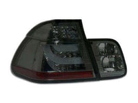LED Light Bar Tail Lights for BMW E46 318i  320i  323i  330i Sedan - Smoked Lens (1998 - 2001 Models) - Spoilers And Bodykits Australia