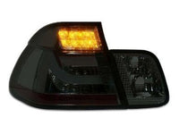 LED Light Bar Tail Lights for BMW E46 318i  320i  323i  330i Sedan - Smoked Lens (1998 - 2001 Models) - Spoilers And Bodykits Australia