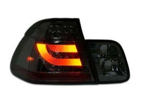 LED Light Bar Tail Lights for BMW E46 318i  320i  323i  330i Sedan - Smoked Lens (1998 - 2001 Models) - Spoilers And Bodykits Australia