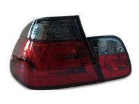 LED Light Bar Tail Lights for BMW E46 318i  320i  323i  330i Sedan - Smoked Red Lens (1998 - 2001 Models) - Spoilers And Bodykits Australia