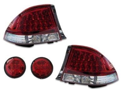 LED Tail Lights & Boot Lights for Lexus IS200  IS300 & Toyota - ClearRed (1998 - 2005 Models) - Spoilers And Bodykits Australia