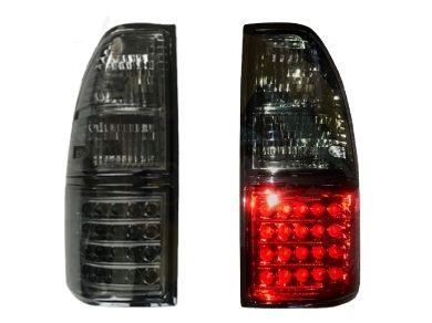 LED Tail Lights for 90 Series Toyota Prado - Smoked Black (06/1999 - 02/2002 Models) - Spoilers and Bodykits Australia