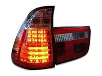 LED Tail Lights for BMW X5 E53 - ClearRed (1999 - 2002 Models) - Spoilers And Bodykits Australia