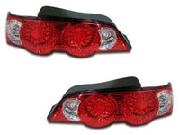 LED Tail Lights for Honda Integra DC5 Type S  Type R - ClearRed (2001 - 2003 Models) - Spoilers And Bodykits Australia
