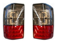 LED Tail Lights for Nissan Patrol GQ - Series 1 & 2 Models - Smoked Black  Red (1988 - 101997 Models) - Spoilers And Bodykits Australia