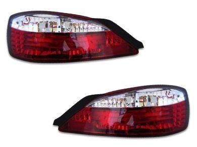 LED Tail Lights for Nissan Silvia S15 200SX - Crystal ClearRed (1999 - 2002 Models) - Spoilers And Bodykits Australia