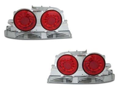 LED Tail Lights for R33 Nissan Skyline Coupe GTR  GTST - ClearRed (1995 - 1998 Models) - Spoilers And Bodykits Australia