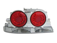 LED Tail Lights for R33 Nissan Skyline Coupe GTR  GTST - ClearRed (1995 - 1998 Models) - Spoilers And Bodykits Australia