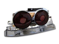 LED Tail Lights for R33 Nissan Skyline Coupe GTR  GTST - Smoked Red Lens (1995 - 1998 Models) - Spoilers And Bodykits Australia