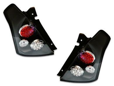 LED Tail Lights for Suzuki Swift - Black - Altezza Style (2004 - 2010 Models) - Spoilers And Bodykits Australia