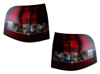 LED Tail Lights for VE Holden Commodore Ute - Smoked Red Lens - Spoilers And Bodykits Australia