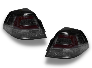 LED Tail Lights with Sequential Indicators, Red DRL Bar & Smoked Lens for VE Holden Commodore Sedan - Spoilers and Bodykits Australia