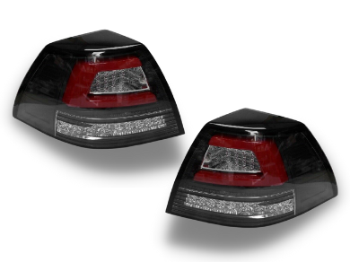 LED Tail Lights with Sequential Indicators & Red DRL Bar for VE Holden Commodore Sedan - Spoilers and Bodykits Australia