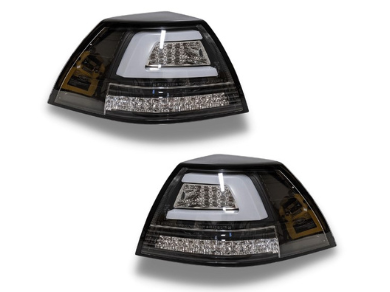 LED Tail Lights with Sequential Indicators & White DRL Bar for VE Holden Commodore Sedan - Spoilers and Bodykits Australia