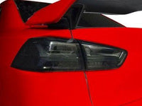 LED Tail Lights with Sequential Indicators for CJ  CF Mitsubishi Lancer Sedan EVO X  VRX - Smoked Lens (2007 - 2017 Models) - Spoilers And Bodykits Australia