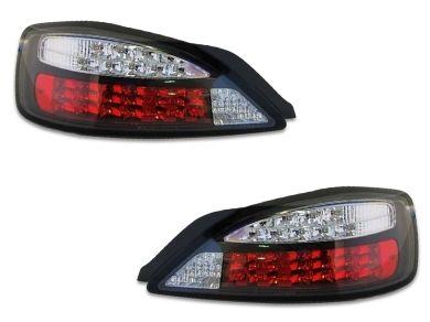 LED Tail Lights with Sequential Indicators for Nissan Silvia S15 200SX - Black (1999 - 2002 Models) - Spoilers And Bodykits Australia