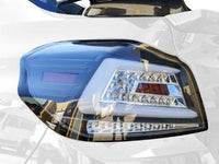 LED Tail Lights with Sequential Indicators for Subaru WRX STI - Clear/Black (2014 - 2019 Models) - Spoilers And Bodykits Australia