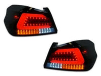 LED Tail Lights with Sequential Indicators for Subaru WRX STI - Smoked Lens (2014 - 2019 Models) - Spoilers And Bodykits Australia