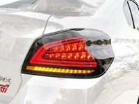 LED Tail Lights with Sequential Indicators for Subaru WRX STI - Smoked Lens (2014 - 2019 Models) - Spoilers And Bodykits Australia