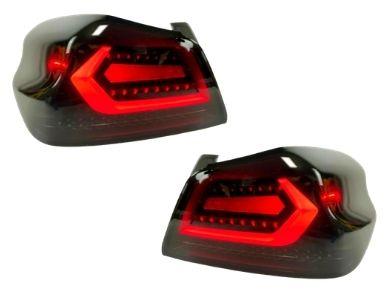 LED Tail Lights with Sequential Indicators for Subaru WRX STI - Smoked Lens (2015 - 2020 Models) - Spoilers And Bodykits Australia