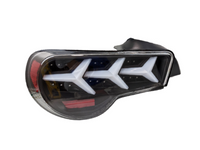 LED Tail Lights with Sequential Indicators for Toyota 86  Subaru BRZ - Arrow Style - BlackClear (2012 - 2021 Models) - Spoilers And Bodykits Australia