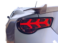 LED Tail Lights with Sequential Indicators for Toyota 86  Subaru BRZ - Arrow Style - Smoked Black Lens (2012 - 2021 Models) - Spoilers And Bodykits Australia