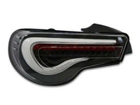 LED Tail Lights with Sequential Indicators for Toyota 86  Subaru BRZ - ClearBlack (2012 - 2019 Models) - Spoilers And Bodykits Australia
