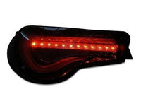 LED Tail Lights with Sequential Indicators for Toyota 86  Subaru BRZ - Smoked Lens (2012 - 2019 Models) - Spoilers And Bodykits Australia