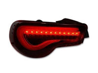 LED Tail Lights with Sequential Indicators for Toyota 86  Subaru BRZ - Smoked Red Lens (2012 - 2019 Models) - Spoilers And Bodykits Australia