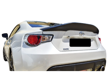 Rear Boot Spoiler Bobtail Wing for Toyota 86  Subaru BRZ (2012 - 2020 Models) - Spoilers And Bodykits Australia