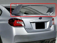Rear Boot Spoiler Wing for Subaru Impreza WRX STI Sedan - STI Style - Painted Silver (2014 - 2020 Models) - Spoilers And Bodykits Australia