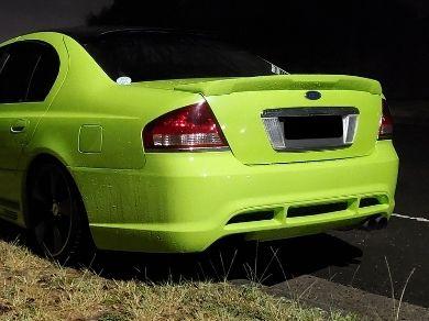 Rear Boot Spoiler for BA / BF Ford Falcon Sedan - DJR Style - Spoilers and Bodykits Australia