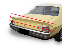 Rear Boot Spoiler for HJ  HX  HZ GTS Holden 4-Door Sedan - Spoilers and Bodykits Australia