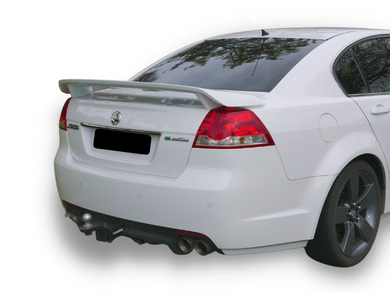 Rear Boot Spoiler for VE Holden Commodore Sedan - SV6 Style - Spoilers And Bodykits Australia