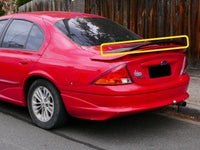 Rear Boot TOP Spoiler for AU Ford Falcon Sedan - Series 1 XR Style - Spoilers And Bodykits Australia