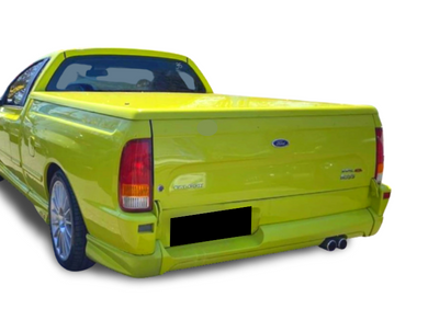 Rear Bumper Bar 3-Piece for BA Ford Falcon Ute - XR Style - Spoilers And Bodykits Australia